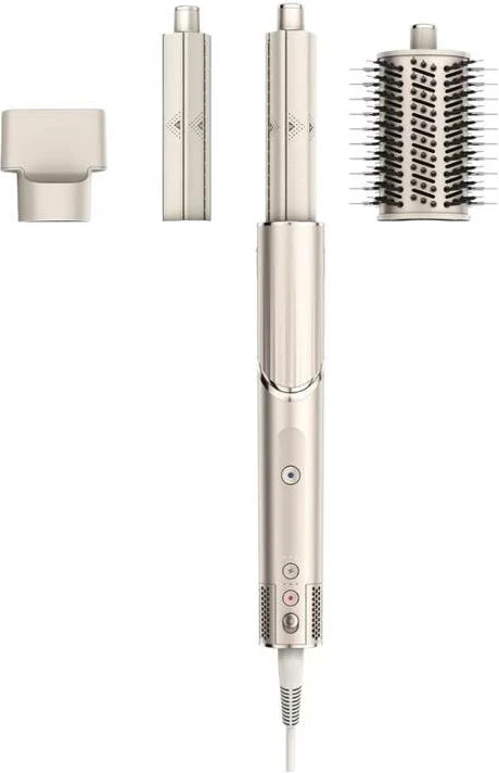 Styler dhe tharëse flokësh Shark FlexStyle HD424SLEU 3-në-1 1400W, Rose Gold, set aksesorësh + kuti ruajtëse