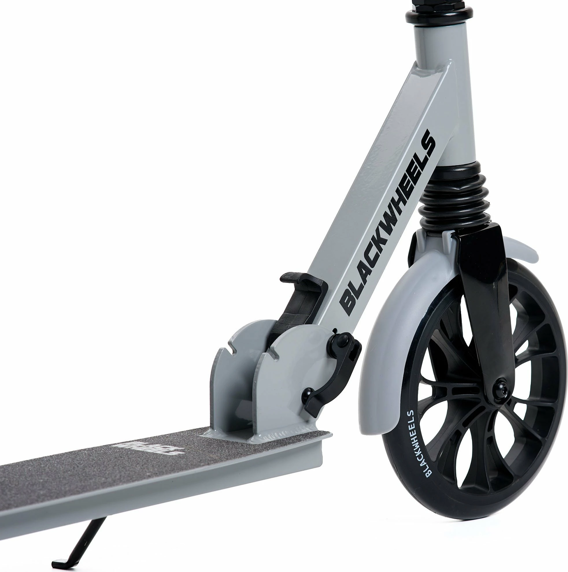 Skuter Blackwheels Zoom, 200 mm, palosës, ABEC-7, për të rritur, gri