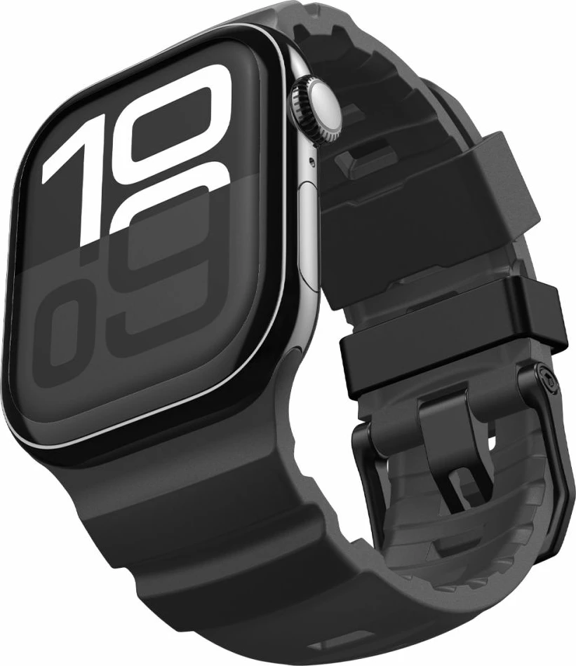 Rrip silikoni Spigen WBS2 për Apple Watch 44/45/46/49 mm, i zi, 1 copë
