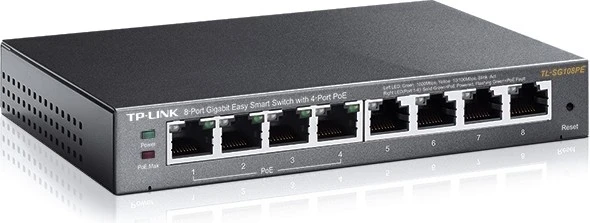 Switch TP-Link TL-SG108PE, 8 Porte LAN
