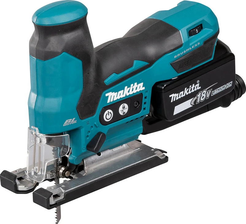 Sharrë tifo Makita DJV185RF1J, 18V, brushless, dorezë e sipërme, jeshile