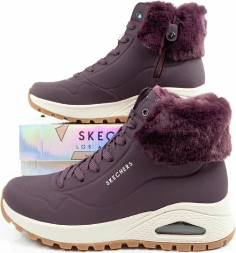 Çizme dimri Skechers për femra, vjollcë [Madhësia: 36.5]