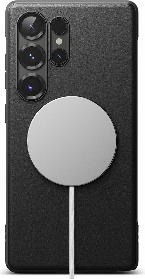 Mbështjellës Ringke Onyx MagSafe për Samsung Galaxy S25 Ultra, i zi