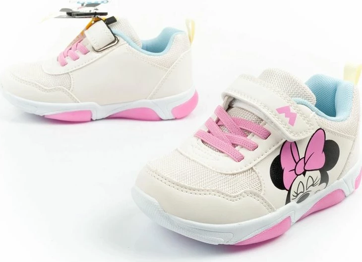 Atlete për fëmijë Leomil Minnie Mouse me Velcro LED
