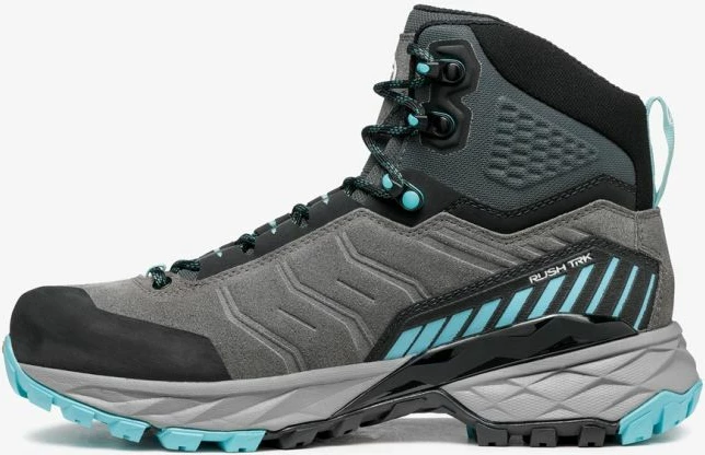Atlete lifestyle për femra Scarpa Rush Trk GTX, gri-aqua, 38
