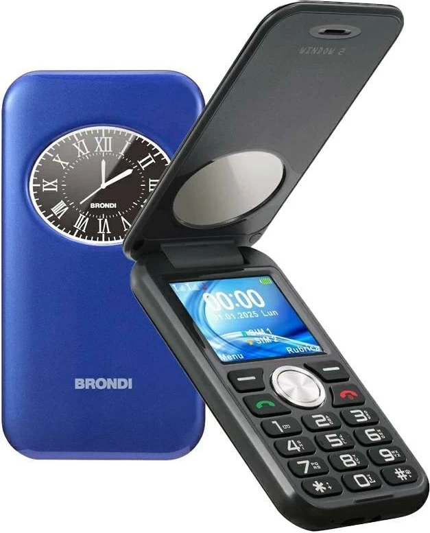 Celular Brondi Window 2, Blue Metal
