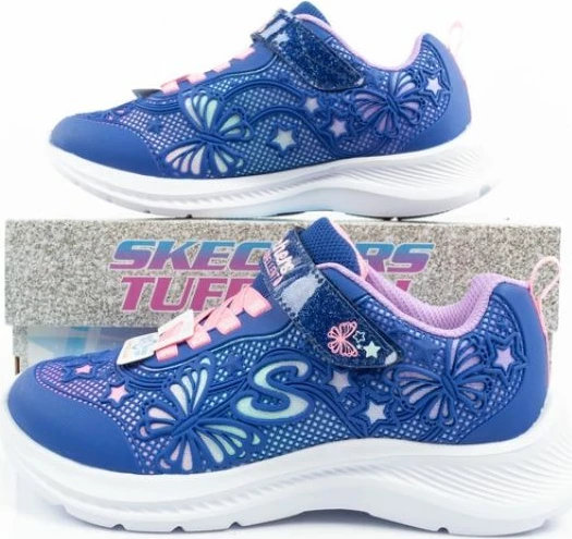 Atlete për fëmijë Skechers për femra, me shkëlqim [Madhësia: 33.5]