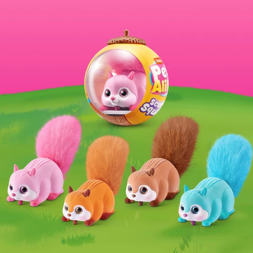 Pets Alive Scurry'n Squirrel – Kafshë Elektronike nga ZURU (Modelet ndryshojnë)