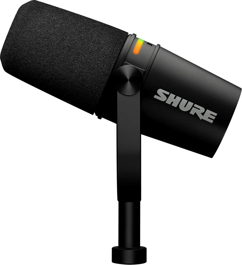 Mikrofon dinamik Shure MV7+-K, USB-C/XLR, i zi