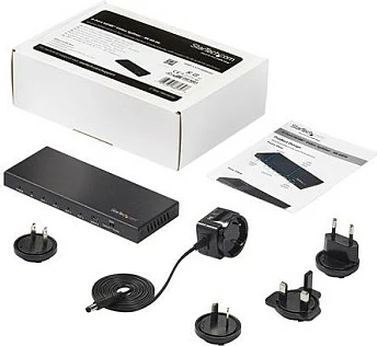Splitter HDMI StarTech ST124HD202, 4K 60Hz, HDMI 2.0, 1x HDMI In / 4x HDMI Out, HDR, i zi