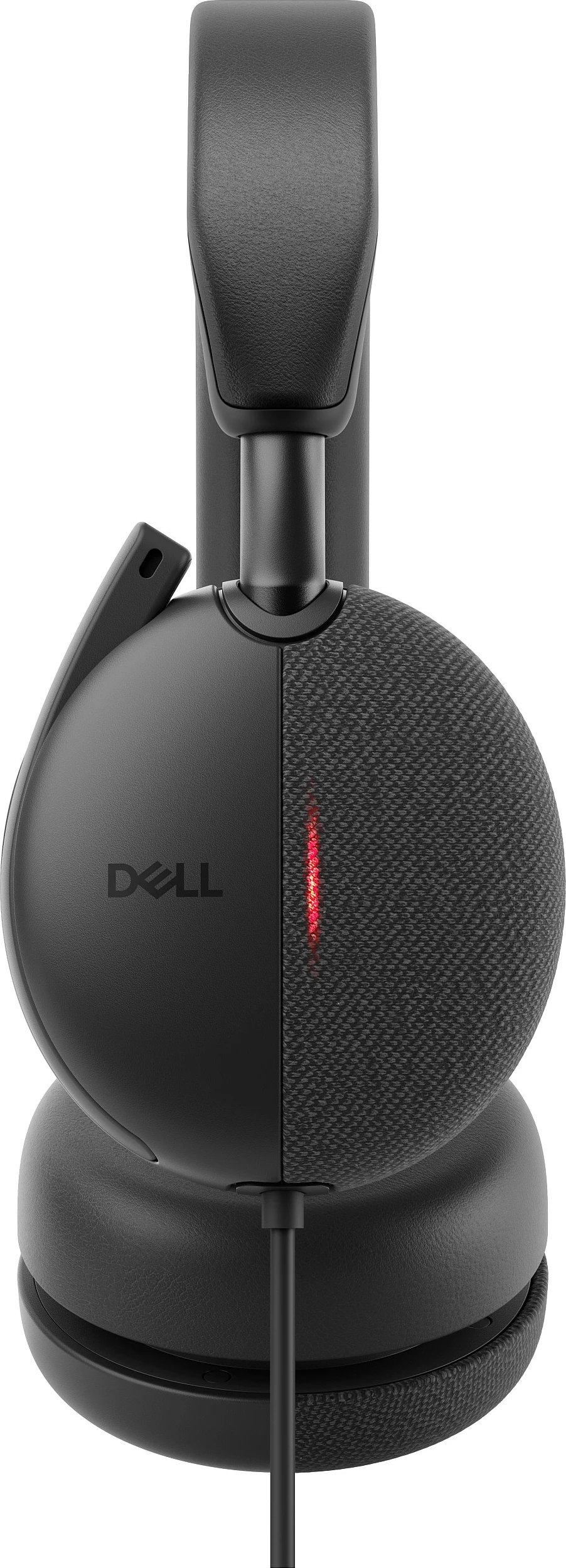 Kufje Dell Pro Wired ANC WH5024, USB-A/USB-C, me mikrofon, të zeza
