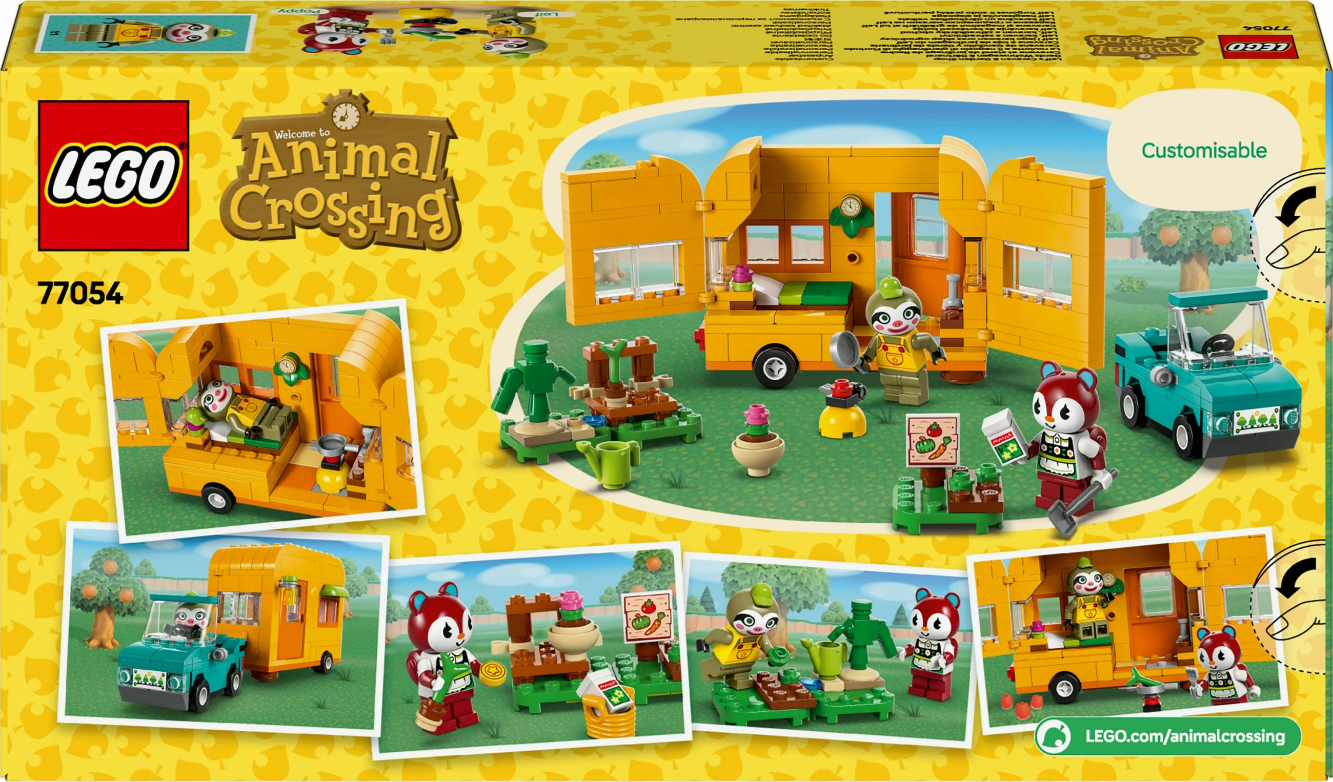 Set ndërtimi LEGO Animal Crossing 77054, 263 pjesë, shumëngjyrësh