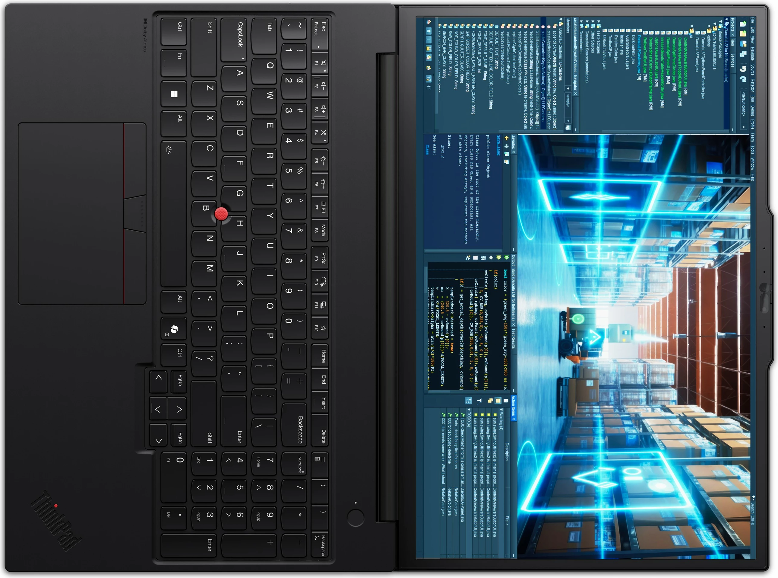 Kompjuter Lenovo ThinkPad P16v G3, Intel Core Ultra 7 255H, 64GB RAM, 1TB SSD, RTX PRO 2000, 16 inç, e zezë