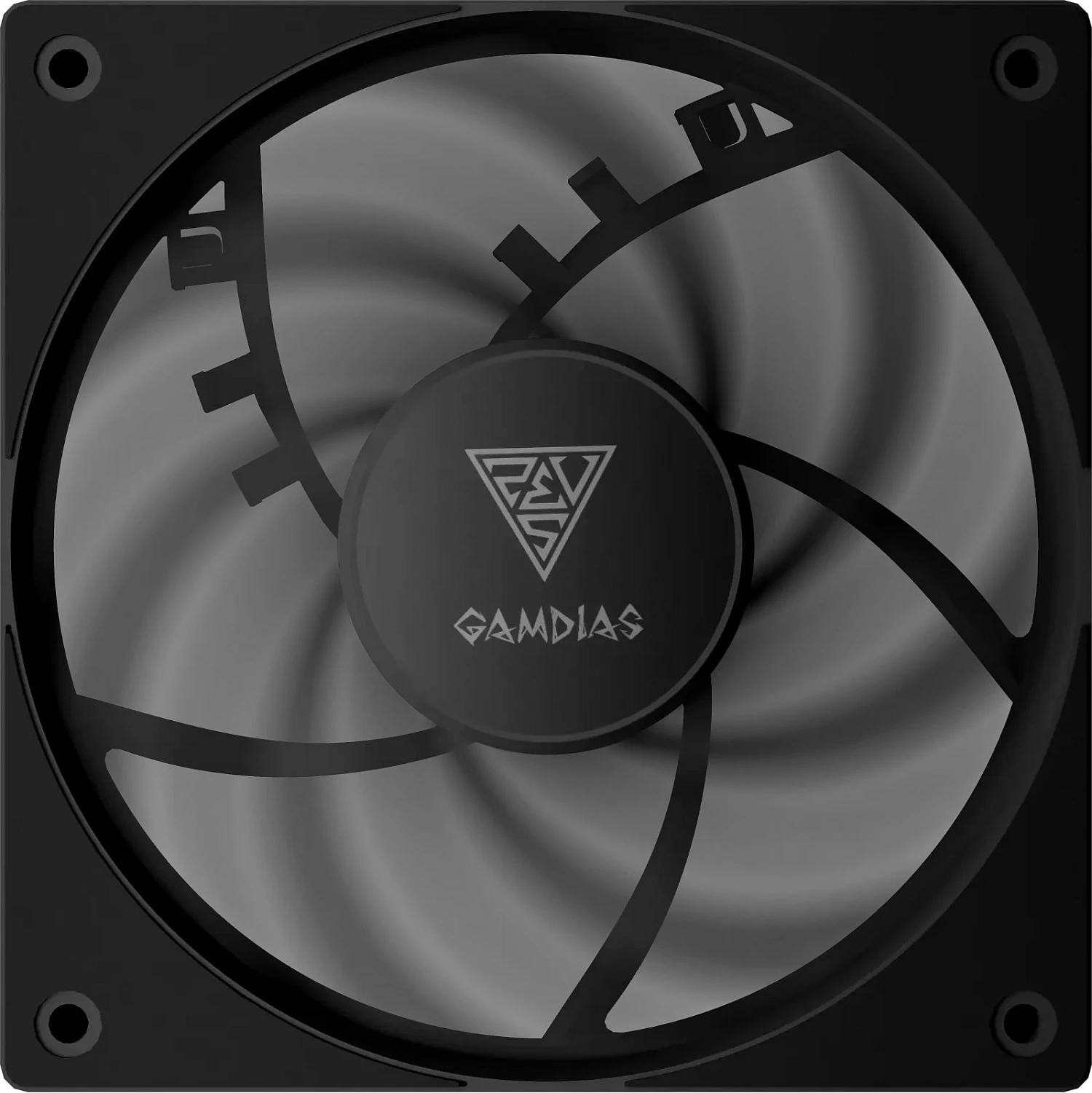 Ventilator 120mm Gamdias NOTUS M1-1201, PWM 4-pin, 1600RPM, i zi