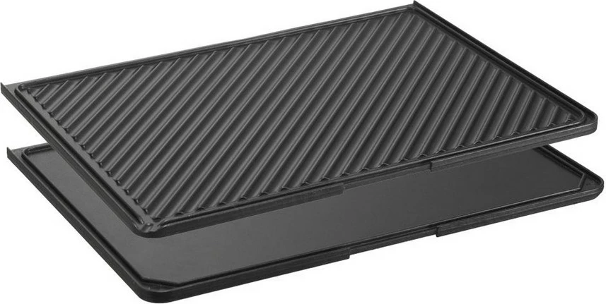 Grill kontaktues Unold 8555, 2000W, rregullim temperature, argjendtë