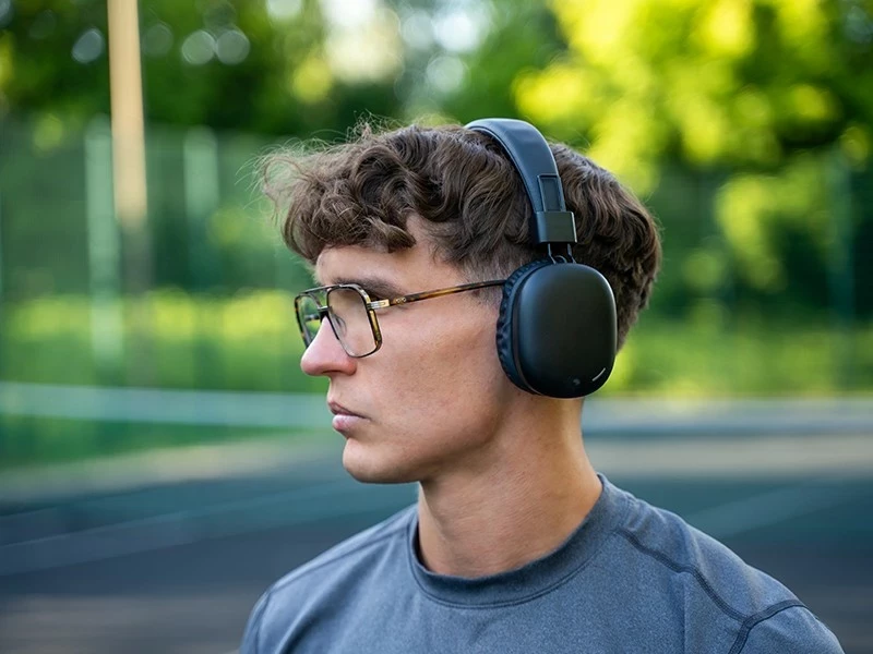 Kufje Tracer M1 BT, wireless, Bluetooth 5.4, mikrofon, 30h, USB-C, e zezë