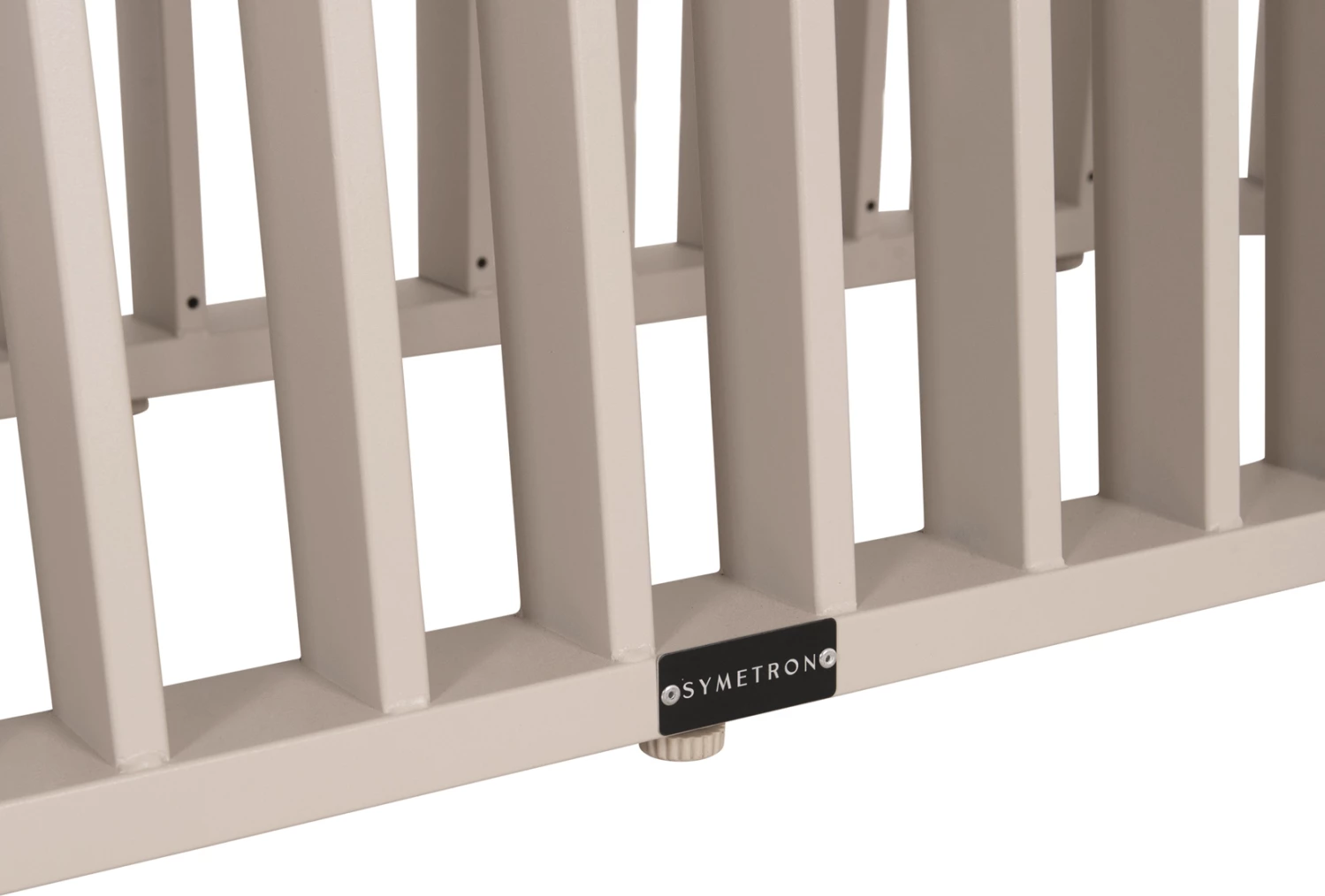 Tavolinë ngrënie për jashtë, seri Eternity, kornizë alumini, ngjyrë fildishi