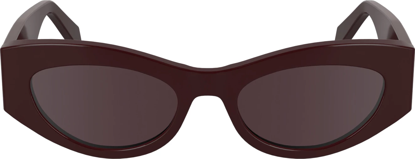 Syze dielli Calvin Klein cat eye femra, të kuqe