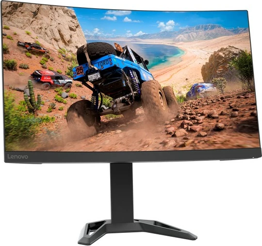 Monitor Lenovo G27qc-30, 27 inch, Quad HD, FreeSync Premium, Raven Black
