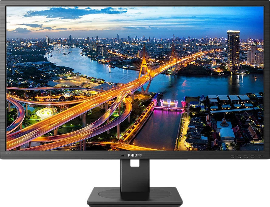 Monitor Philips 325B1L/00 31.5\" QHD IPS 2560x1440 4ms DP/HDMI USB 3.2x4 me altoparlant, i zi