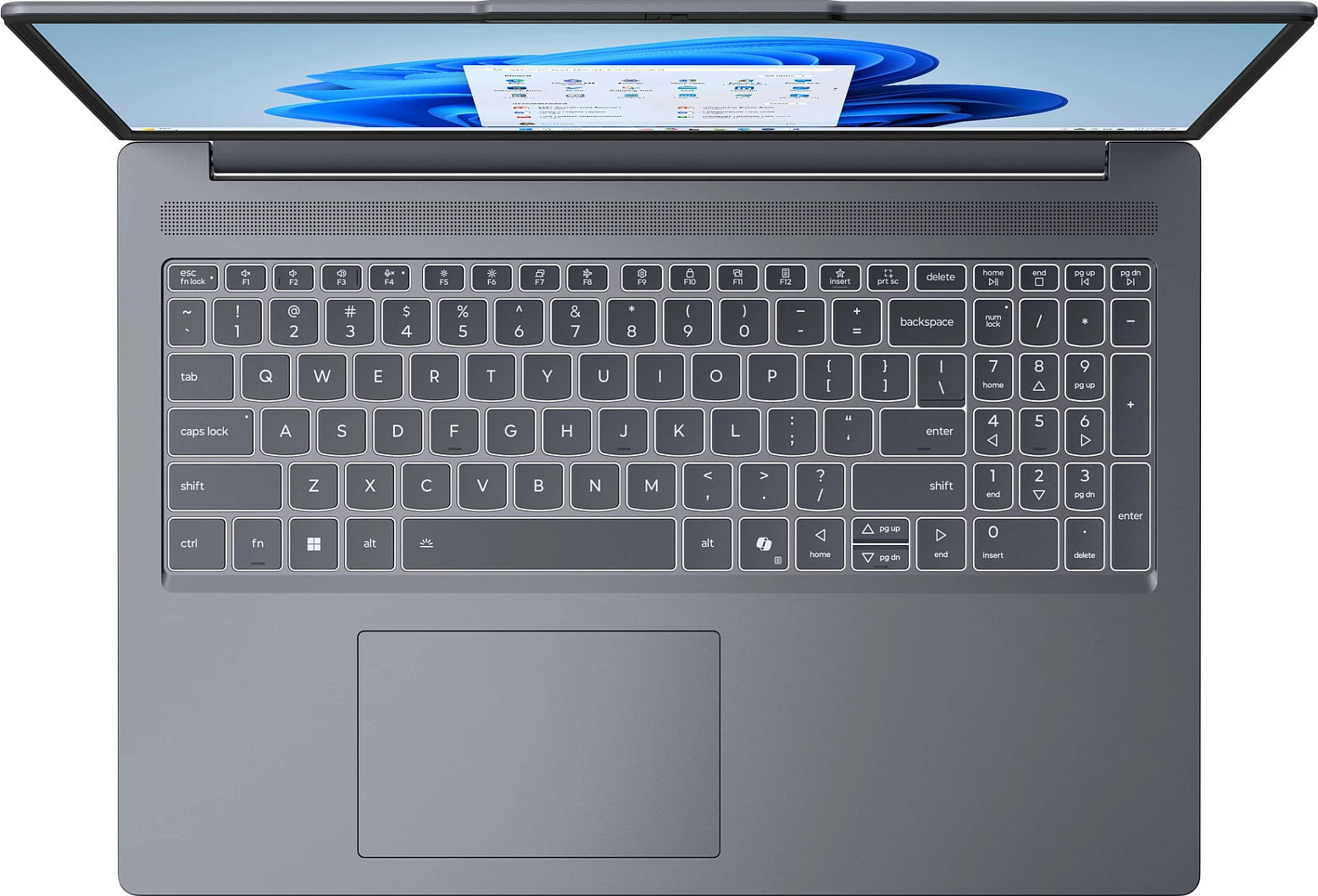 Laptop Lenovo IdeaPad 3 Slim, Ryzen 7, 16GB RAM, 512GB SSD, 16" WUXGA, FreeDOS, Luna Grey