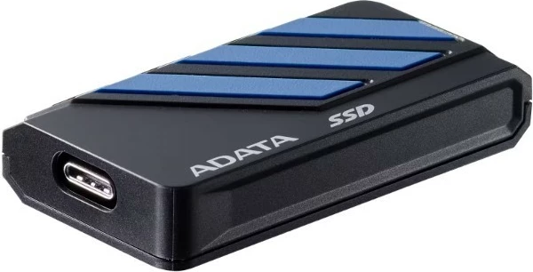 Disk i jashtëm SSD Adata SC735, 2TB, USB 3.2 Gen2 Type-C, Zi/Blu