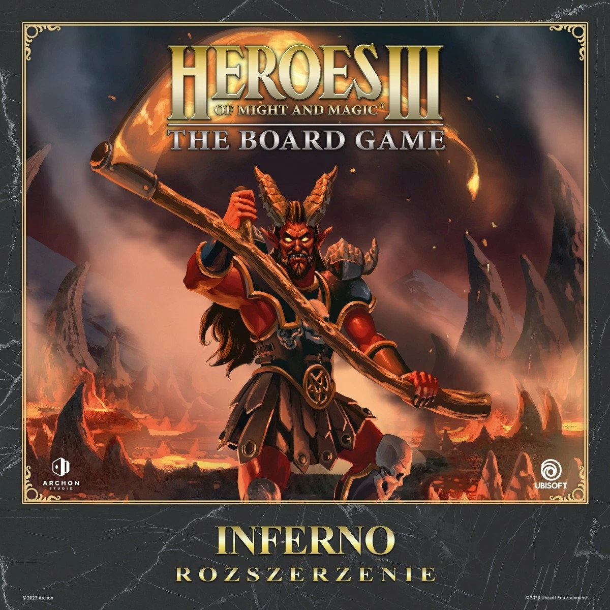 Shtesë lojë tavoline Archon Studio Heroes of Might and Magic III: Inferno, 1-4 lojtarë, 120 min, Polonisht
