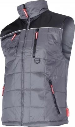 Jeleg dimëror LAHTI PRO LPBO1S, i papërshkueshëm nga uji, me astar, 8 xhepa, elemente reflektuese, gri