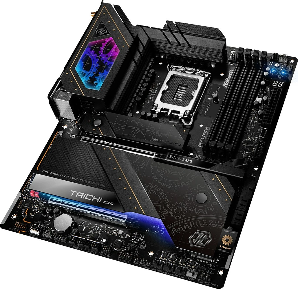 Pllakë amë ASRock Z890 Taichi, LGA1851, WiFi 7, Thunderbolt 4, e zezë