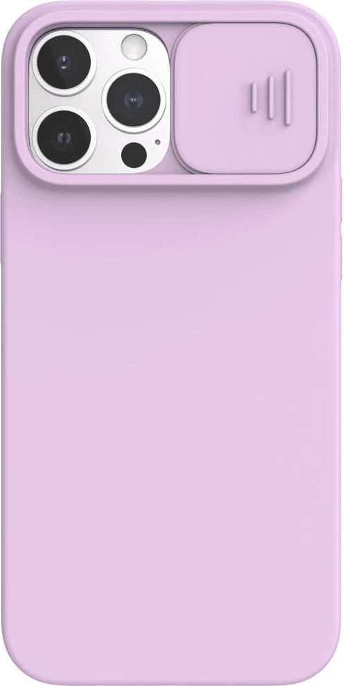 Mbështjellës silikoni ONASI Lens Cover për Samsung Galaxy A14, i hollë me mbrojtje kamere, vjollcë