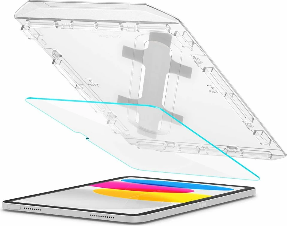 Xham mbrojtës Spigen Glas.tR EZ Fit për iPad 10.9" (2022), Transparent