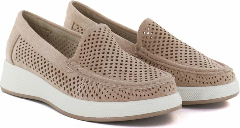 Këpucë platforme femra Sergio Leone MK097H, nude