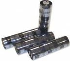 Ribon termotransferi Zebra 2300 Wax 800132-001, 33 mm, paketë 12 copë, i zi