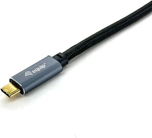 Kabllo USB-C Equip 3.2, 3m, 100W, 10Gbps, e zezë