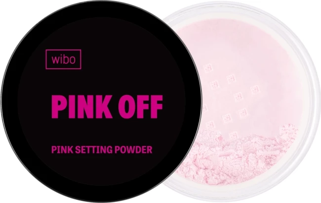 Puder vendosëse për femra Wibo Pink Off rozë 7g