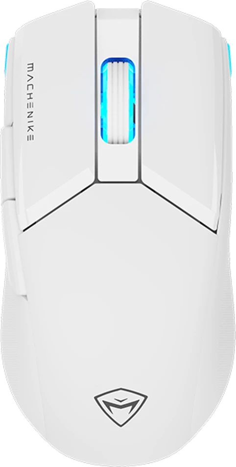 Maus gaming wireless Machenike M7 Pro 26000 DPI 74 g RGB, i bardhë
