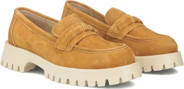 Këpucë lëkure për femra Filippo DP7554, camel [Madhësia: 38]