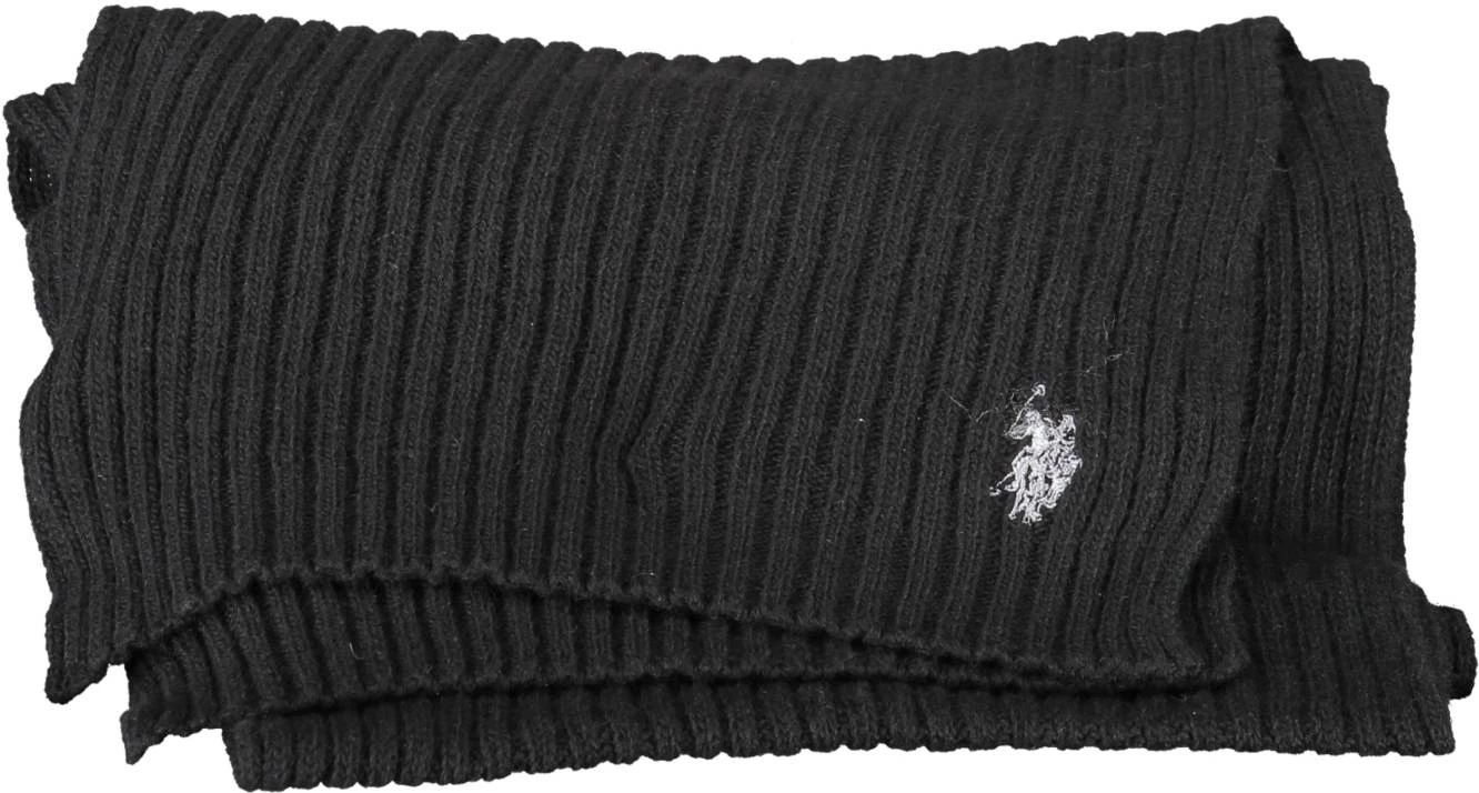 Shall për meshkuj U.S. POLO, e zezë