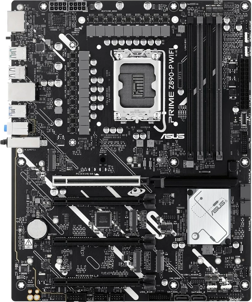 Pllakë amë ASUS PRIME Z890-P WIFI, Socket 1851, ATX, E zezë