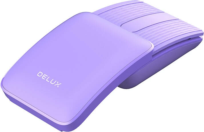 Set tastierë wireless e palosshme Delux KF10 dhe maus MF10PRO, vjollcë