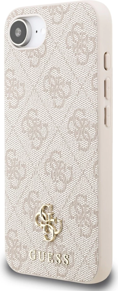 Mbështjellës, Guess, 4G Small & Classic, MagSafe, për iPhone 16e, rozë