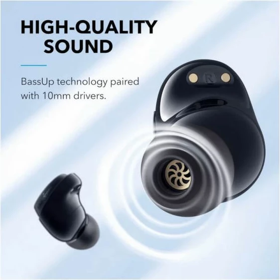 Kufje ANKER Soundcore Life Dot 3i v2 A3982G32, ANC, 40h, IPX5, blu, set me kasë karikimi