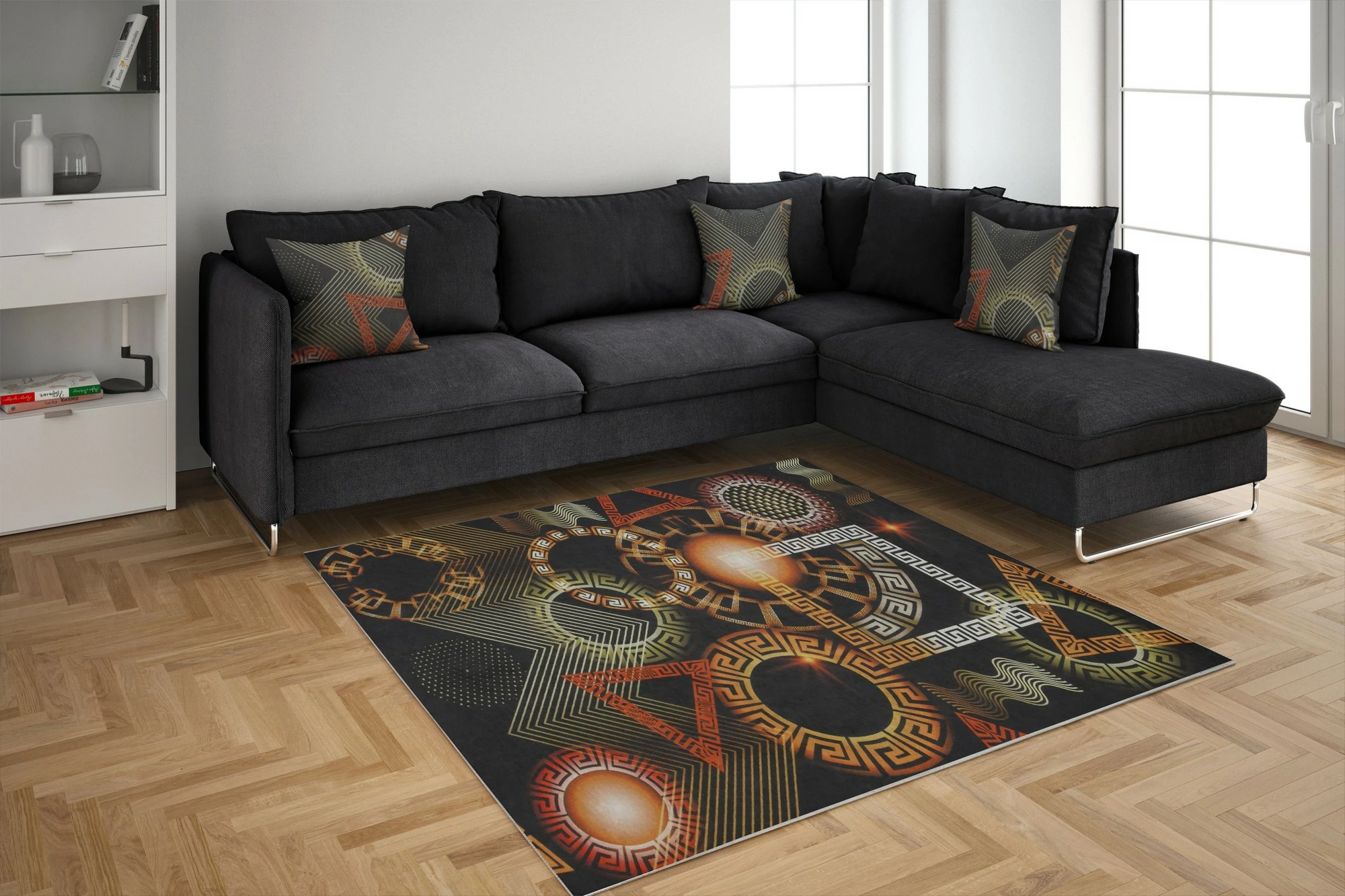 Qilim për korridor, shumëngjyrësh, Conceptum Hypnose Nova, 80x150cm