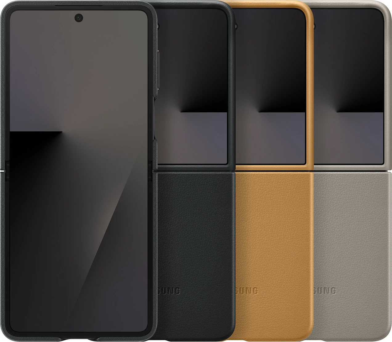 Mbështjellës Samsung Kindsuit për Galaxy Flip7, i zi