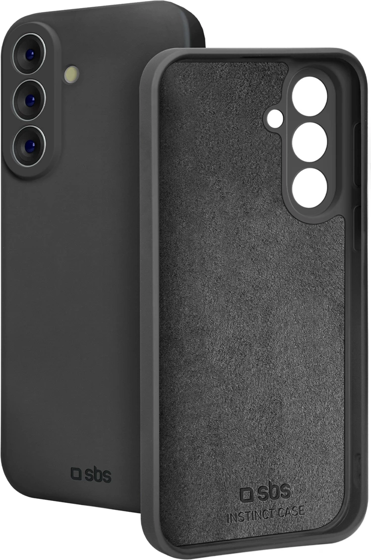 Mbështjellës SBS Instinct për Samsung Galaxy S26 Plus, TPU me brendësi mikrofibër, 20 g, i zi