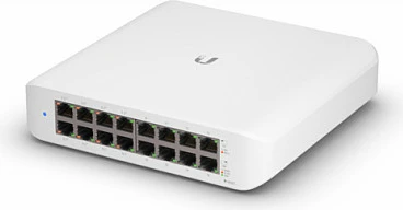 Switch Ubiquiti UniFi Switch Lite 16 PoE, L2, Gigabit Ethernet, i bardhë