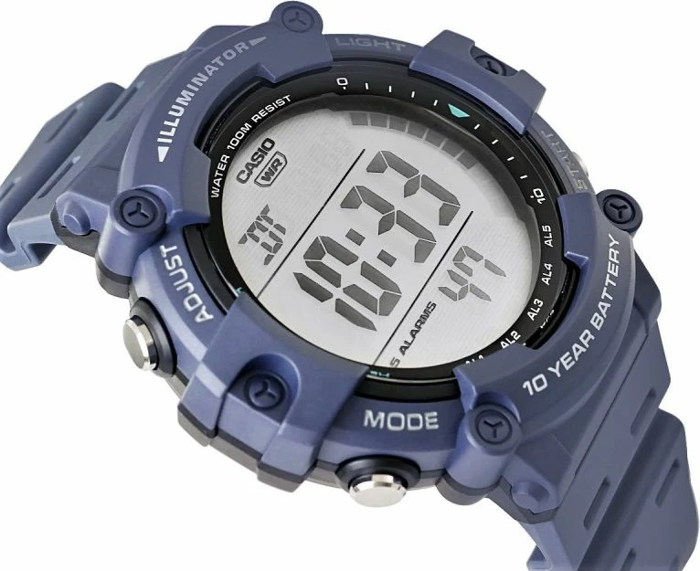 Orë dore Casio, unisex, blu