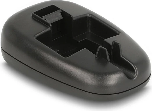 Mbajtës Keystone DeLOCK, 60 x 89 x 28 mm, plastikë, i zi