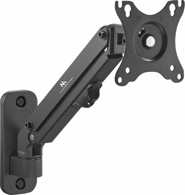 Mbajtëse muri për monitor Maclean MC-458 17-27\" VESA 75x75/100x100, gas spring, max 7 kg, e zezë