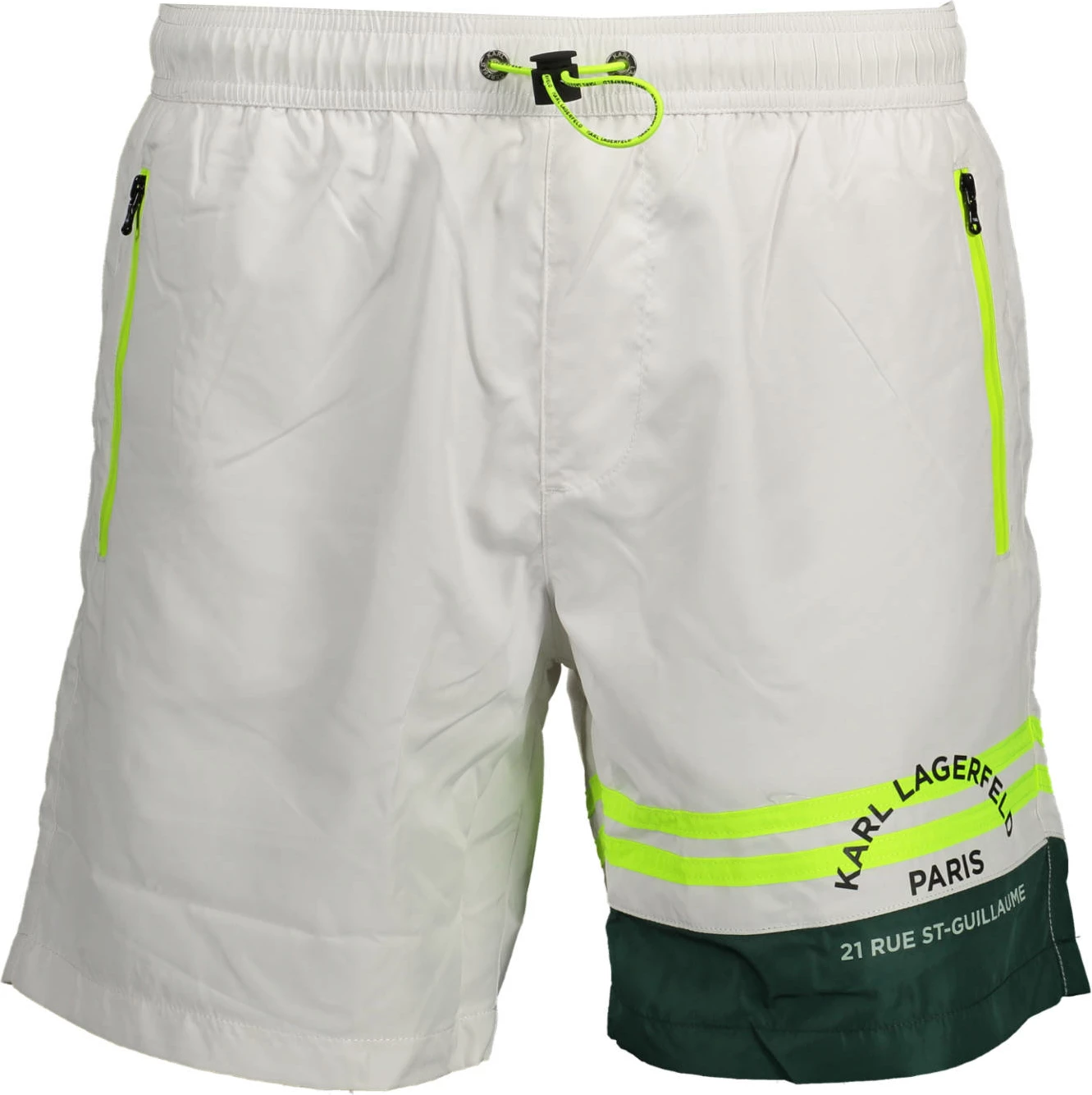 Të poshtme noti KARL LAGERFELD BEACHWEAR meshkuj, të bardha [Madhësia: S]